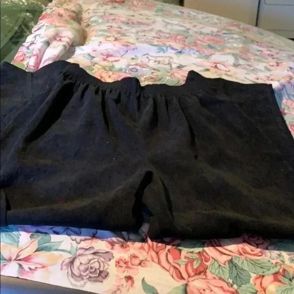 Briggs New York Womens Black Casual Pants Size Medium With Elastic Waist - Picture 4 of 8